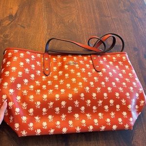 Coach Tote Bag Orange
